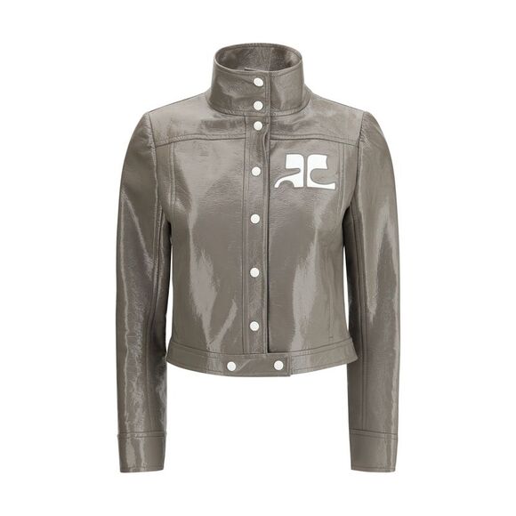 Courrèges Women Reedition Vinyl Jacket